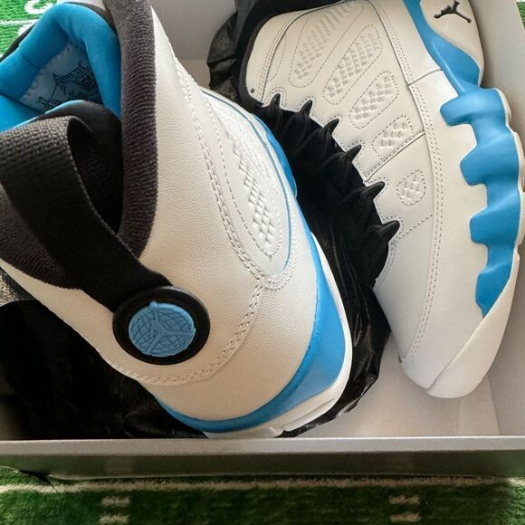 Ships Now Air Jordan 9 OG Powder Blue summit white FQ8992-101 size 12 13 BRAND main image 6